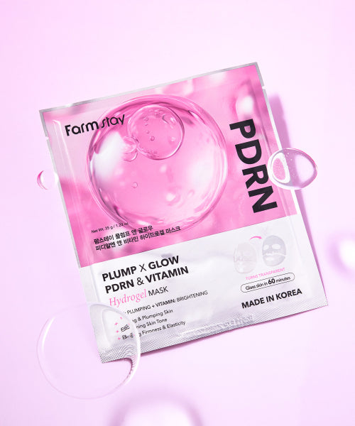 FARMSTAY FARMSTAY Plump & Glow Hydrogel Mask 1 box
