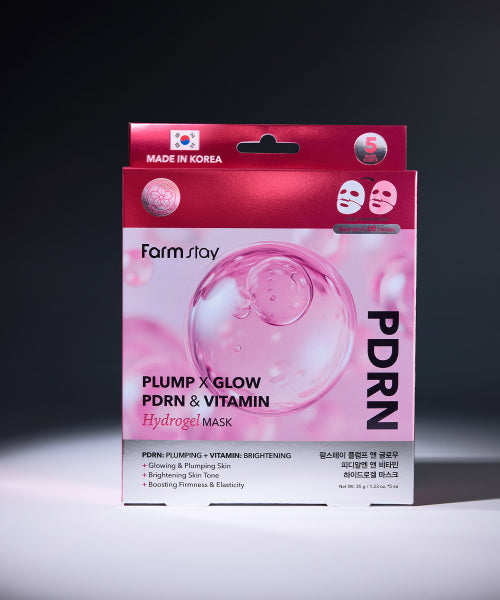 FARMSTAY FARMSTAY Plump & Glow Hydrogel Mask 1 box