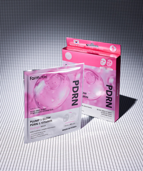 FARMSTAY FARMSTAY Plump & Glow Hydrogel Mask 1 box