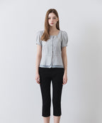 MIXXO MIXXO Square Neck Peplum Blouse C