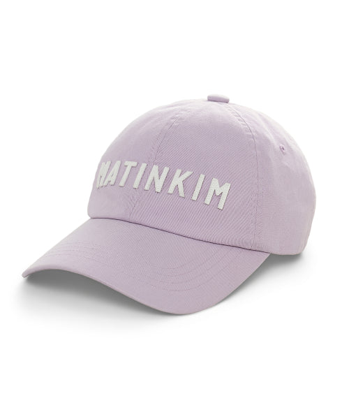 MATIN KIM MATIN KIM Applique Felt Logo Ball Cap