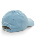 MATIN KIM MATIN KIM Applique Felt Logo Ball Cap in Light Blue