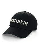 MATIN KIM MATIN KIM Applique Felt Logo Ball Cap