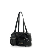 MATIN KIM MATIN KIM Double Pocket Brick Shoulder Bag