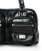 MATIN KIM MATIN KIM Double Pocket Brick Shoulder Bag