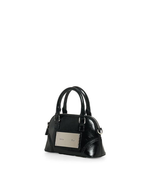 MATIN KIM MATIN KIM CURVE ZIP MINI BAG