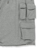 MATIN KIM MATIN KIM TERRY UTILITY POCKET BERMUDA PANTS
