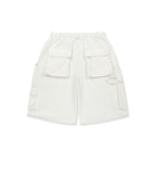 MATIN KIM MATIN KIM TERRY UTILITY POCKET BERMUDA PANTS