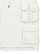MATIN KIM MATIN KIM TERRY UTILITY POCKET BERMUDA PANTS