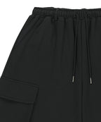 MATIN KIM MATIN KIM TERRY UTILITY POCKET BERMUDA PANTS