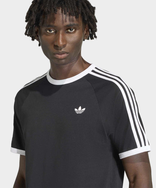 ADIDAS ADIDAS 3-Stripe T-shirt - Black