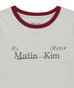 MATIN KIM MATIN KIM T-Shirt Crop Top