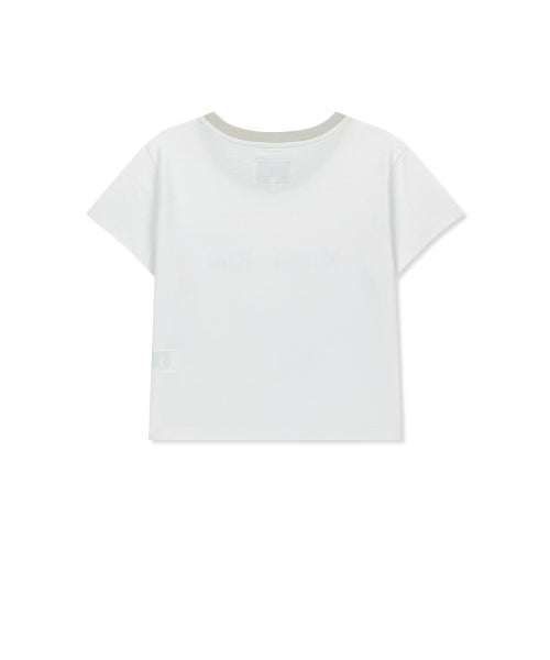 MATIN KIM MATIN KIM T-Shirt Crop Top