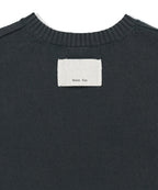 MATIN KIM MATIN KIM Pocket Washed Knit Vest