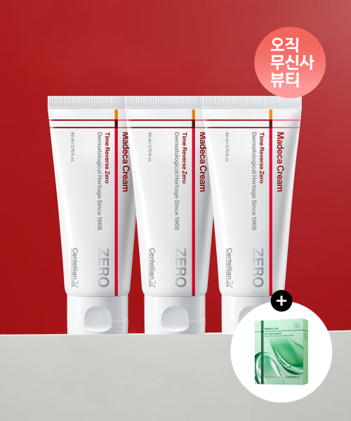 CENTELLIAN24 3 Madeca Cream Time Reverse Zero 80ml + 10 wrap masks (choose 1)