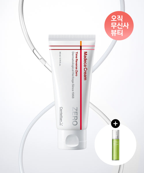 CENTELLIAN24 Madeca Cream Time Reverse Zero 80ml 3pcs + Cream/Soothing Mist (Choose 1)