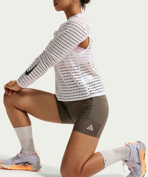 NIKE NIKE ACG Dry Fit High Waist Trail Running Shorts W - Iron Stone