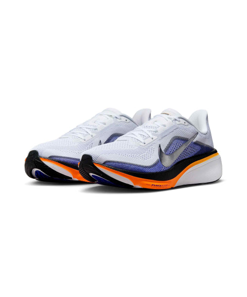 NIKE Nike Shoes Pegasus 42 M - White: Total Orange: Metallic Silver