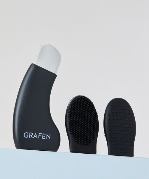 GRAFEN Pore ​​All Kill™ One Step Nose Pack 5 Sheets + Deep Cleansing Scrubber Set