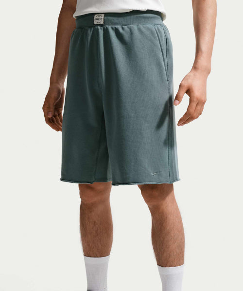 NIKE NIKE Dry Fit Fleece Training Shorts - Mineral Slate