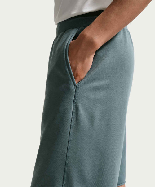 NIKE NIKE Dry Fit Fleece Training Shorts - Mineral Slate