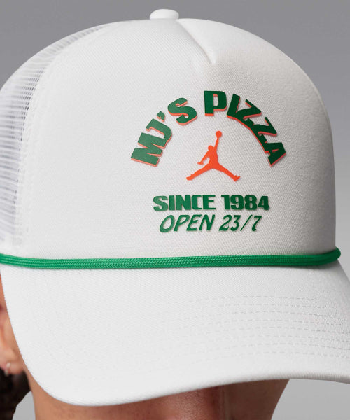 NIKE NIKE Jordan Rise Structured Trucker Cap - White