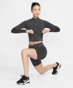 NIKE NIKE Pro Full Zip Training Top W - Dark Smoke Gray