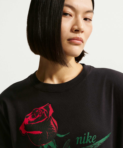 NIKE NIKE T-Shirt Oversized Short Sleeve - Black
