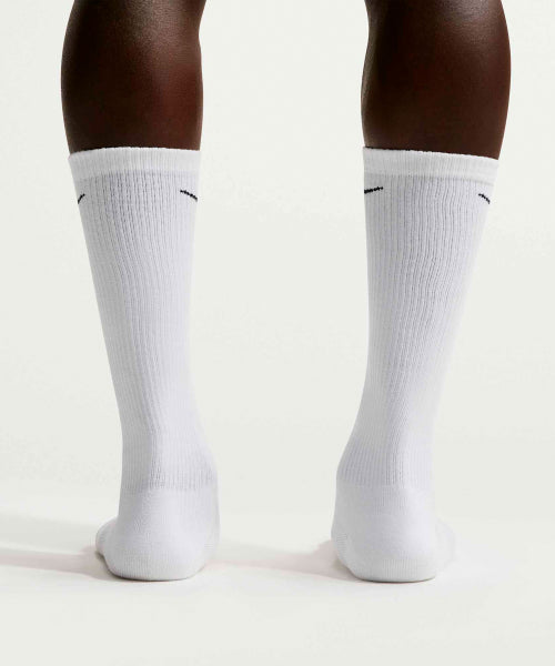 NIKE NIKE Everyday Elevated Over the Calf Socks - White: Black