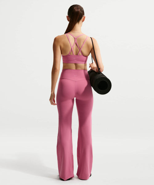 NIKE NIKE Strappy Light Support Pad Sports Bra W - Peony:White