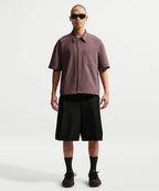 NIKE NIKE Shirt M - Black: Burgundy Crush