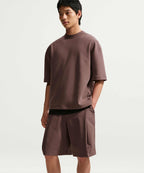 NIKE NIKE 24.7 Perfect Stretch Shorts M - Black: Burgundy Crush