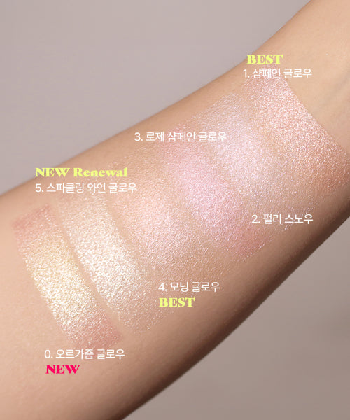 TEOANDTHE TEOANDTHE Teo Ander Hangang Yunseul Transparent Highlighter