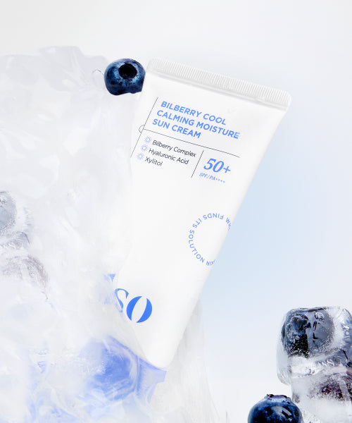 ILSO ILSO Bilberry Cool Calming Moisture Sun Cream SPF 50+