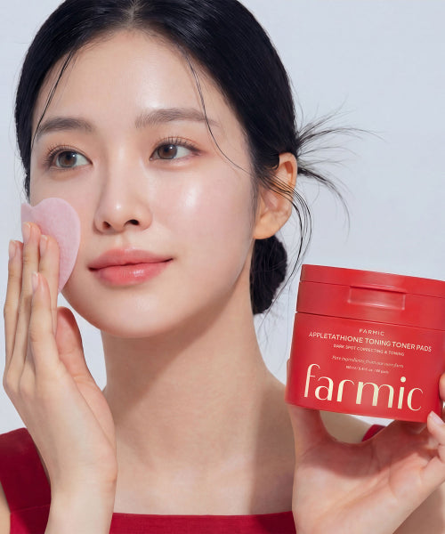 FARMIC Apple Tachion Toning Toner Pad 160ml 60 sheets