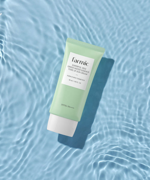 FARMIC FARMIC Superfull Veggie Green Water Essence Tone-Up Sun Cream 50ml