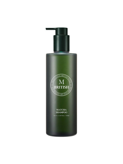 BRITISH M [Scalp soothing/vitality] Matcha shampoo 350ml
