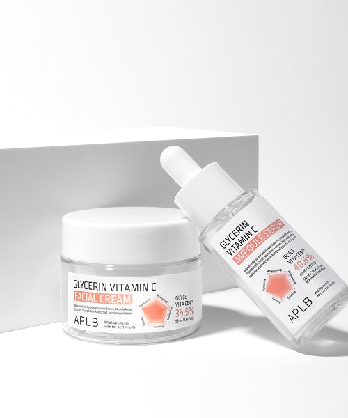 APLB Glycerin vitamin C ampoule + cream set (1 cleansing water 160ml included)