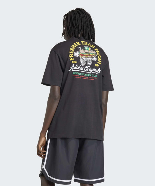 ADIDAS ADIDAS Loose Graphic Tee - Black