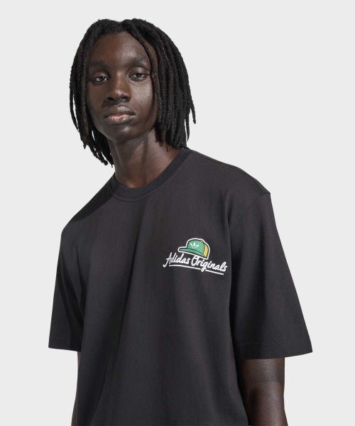 ADIDAS ADIDAS Loose Graphic Tee - Black