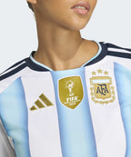 ADIDAS ADIDAS Argentina 26 Home Crop Jersey - White: Ice Blue