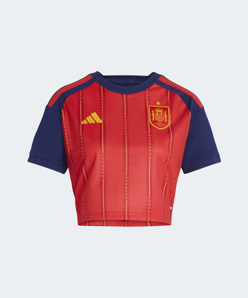 ADIDAS ADIDAS Spain 26 Home Crop Jersey - Red