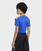 ADIDAS ADIDAS Italy 26 Home Crop Jersey - Bold Blue