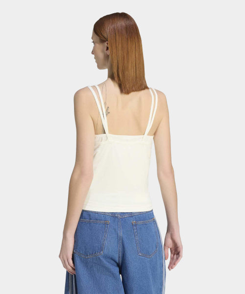 ADIDAS ADIDAS Double Layered Tank Top - White