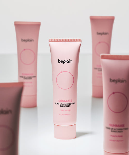 BEPLAIN BEPLAIN Sunmuse Tone Up & Correcting Sun Cream Peach Pink 50ml SPF50+