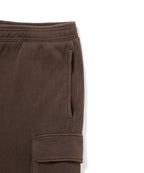 THISISNEVERTHAT THISISNEVERTHAT Cargo Sweatshort Dark Chocolate