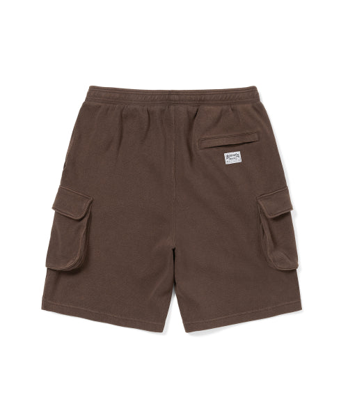 THISISNEVERTHAT THISISNEVERTHAT Cargo Sweatshort Dark Chocolate