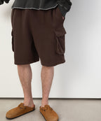 THISISNEVERTHAT THISISNEVERTHAT Cargo Sweatshort Dark Chocolate