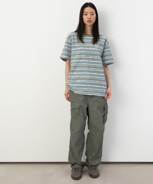 THISISNEVERTHAT THISISNEVERTHAT Wave Jacquard Tee Soft Blue