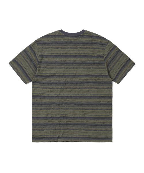 THISISNEVERTHAT THISISNEVERTHAT Wave Jacquard Tee Dark Purple